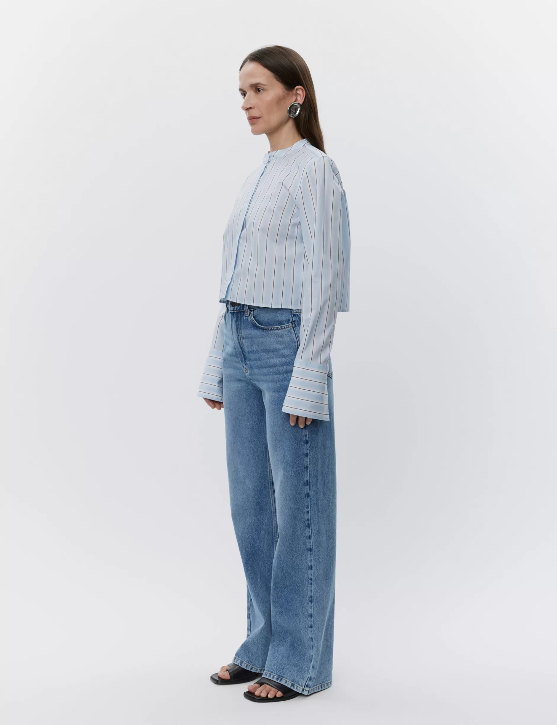 DAY Birger et Mikkelsen Skjorter & Bluser*Alexi - Classic Stripe RD - LIGHT BLUE