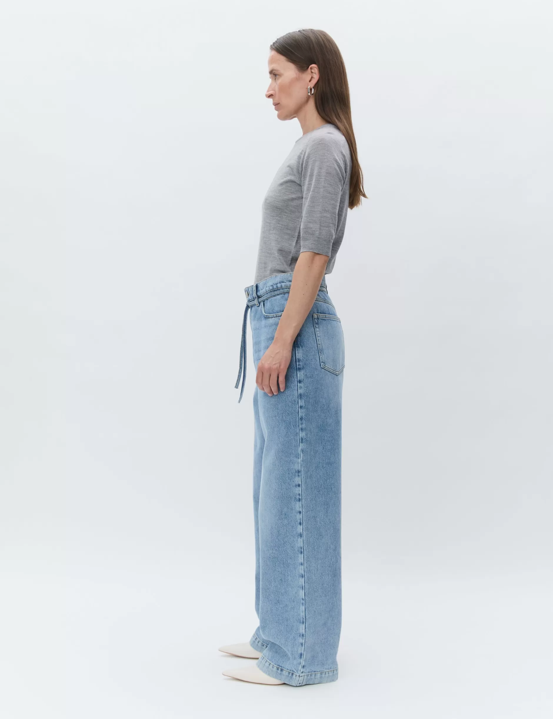 DAY Birger et Mikkelsen Strik*Carolina - Daily Elements - MEDIUM GREY MELANGE