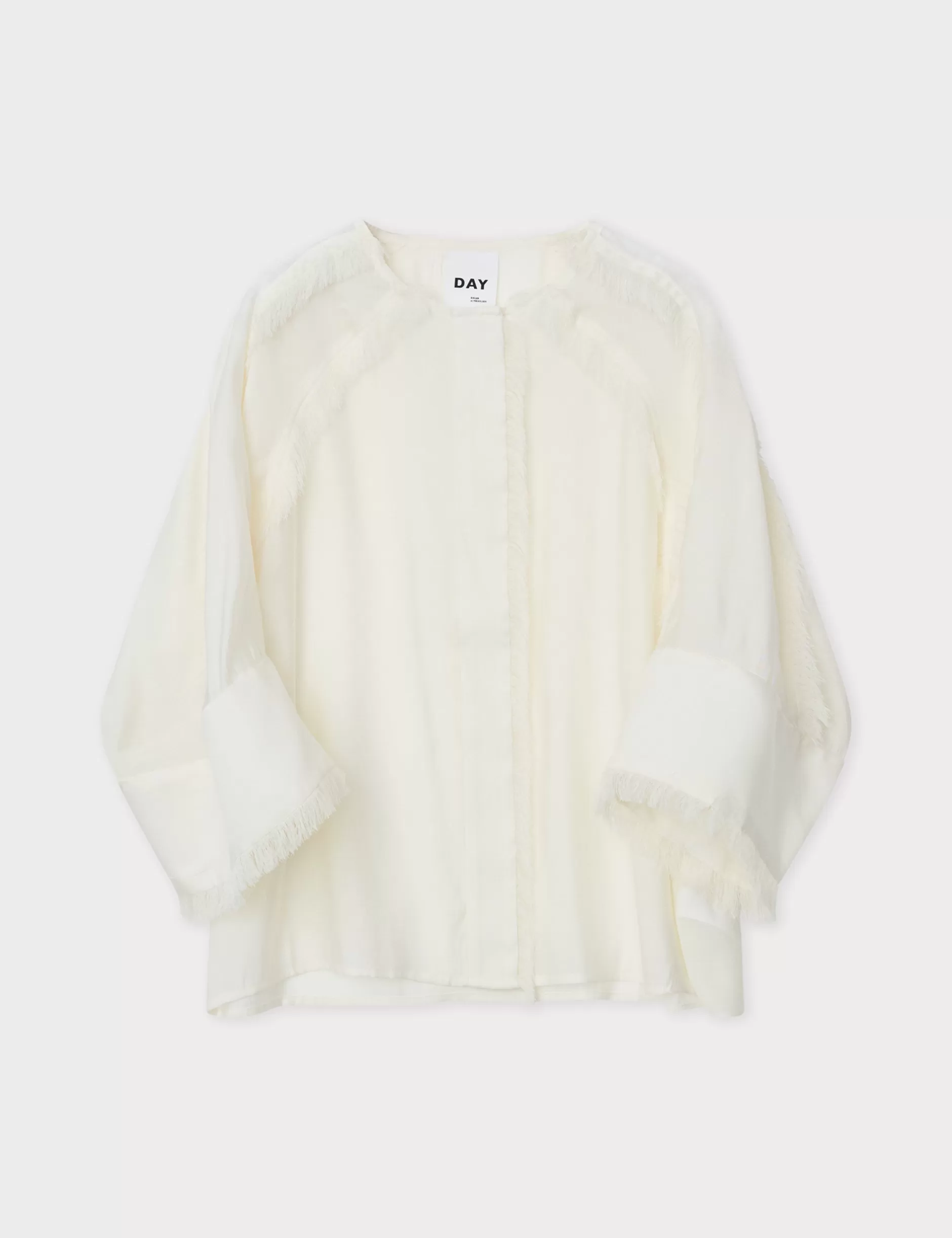 DAY Birger et Mikkelsen Skjorter & Bluser*Cassie - Sheer Fringes - VANILLA ICE