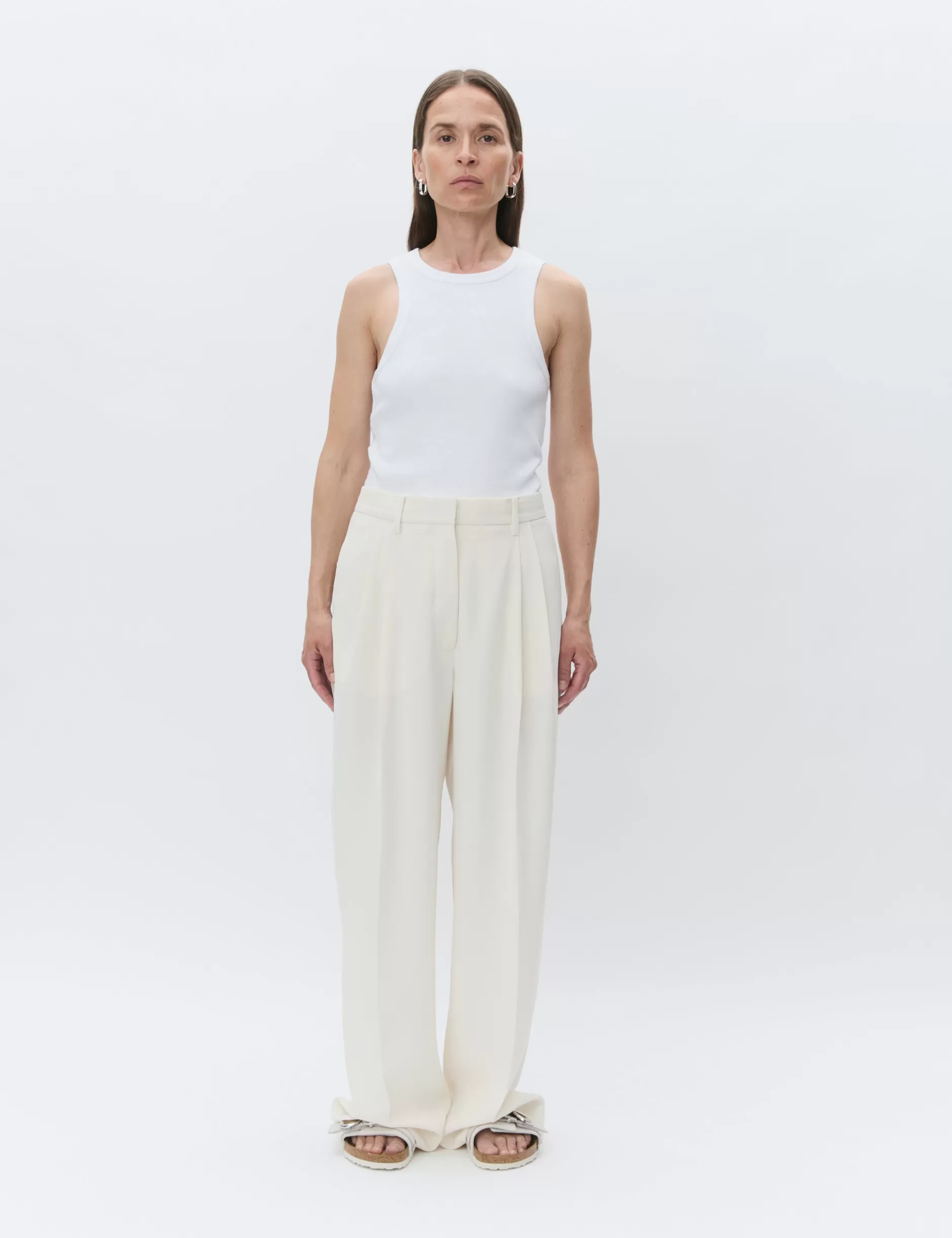 DAY Birger et Mikkelsen Bukser & Shorts*Enzo - Classic Gabardine - Ivory Shade