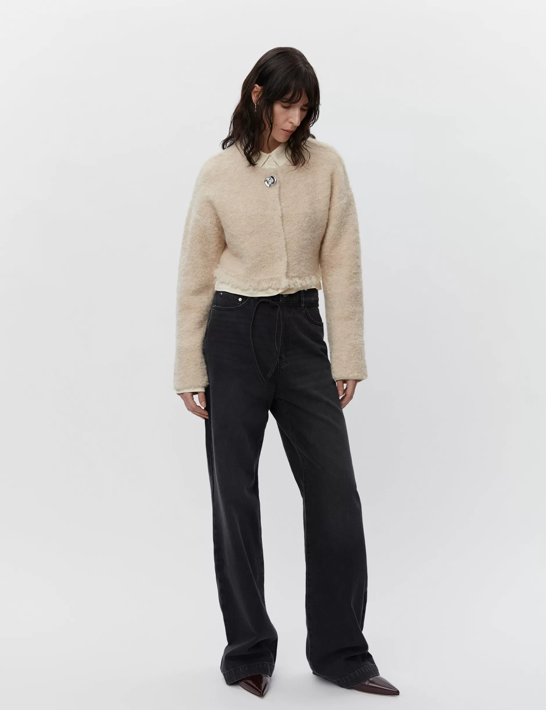 DAY Birger et Mikkelsen Strik*June - Luxe Boucle - VANILLA ICE