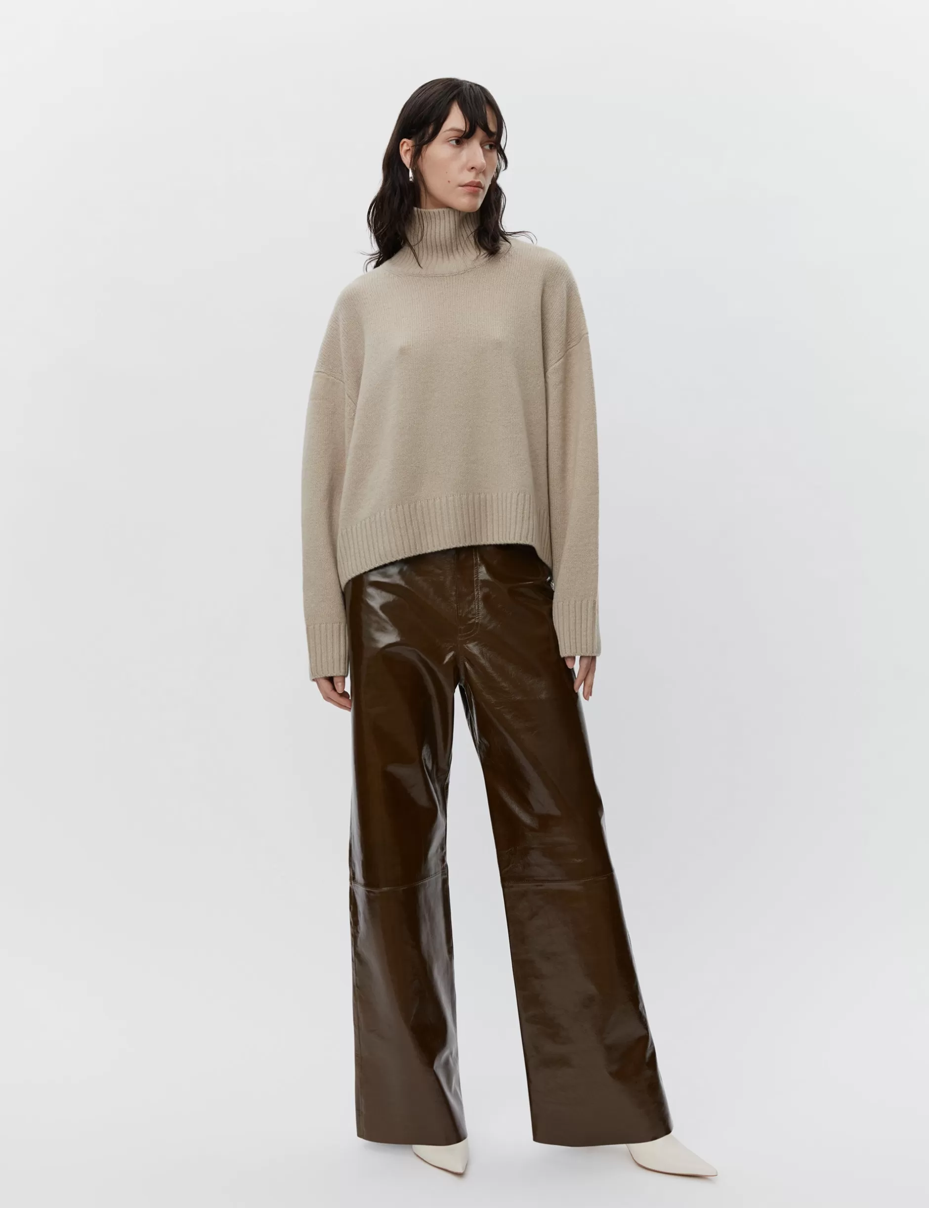 DAY Birger et Mikkelsen Strik*Kendra - Soft Lamb - TAUPE MELANGE