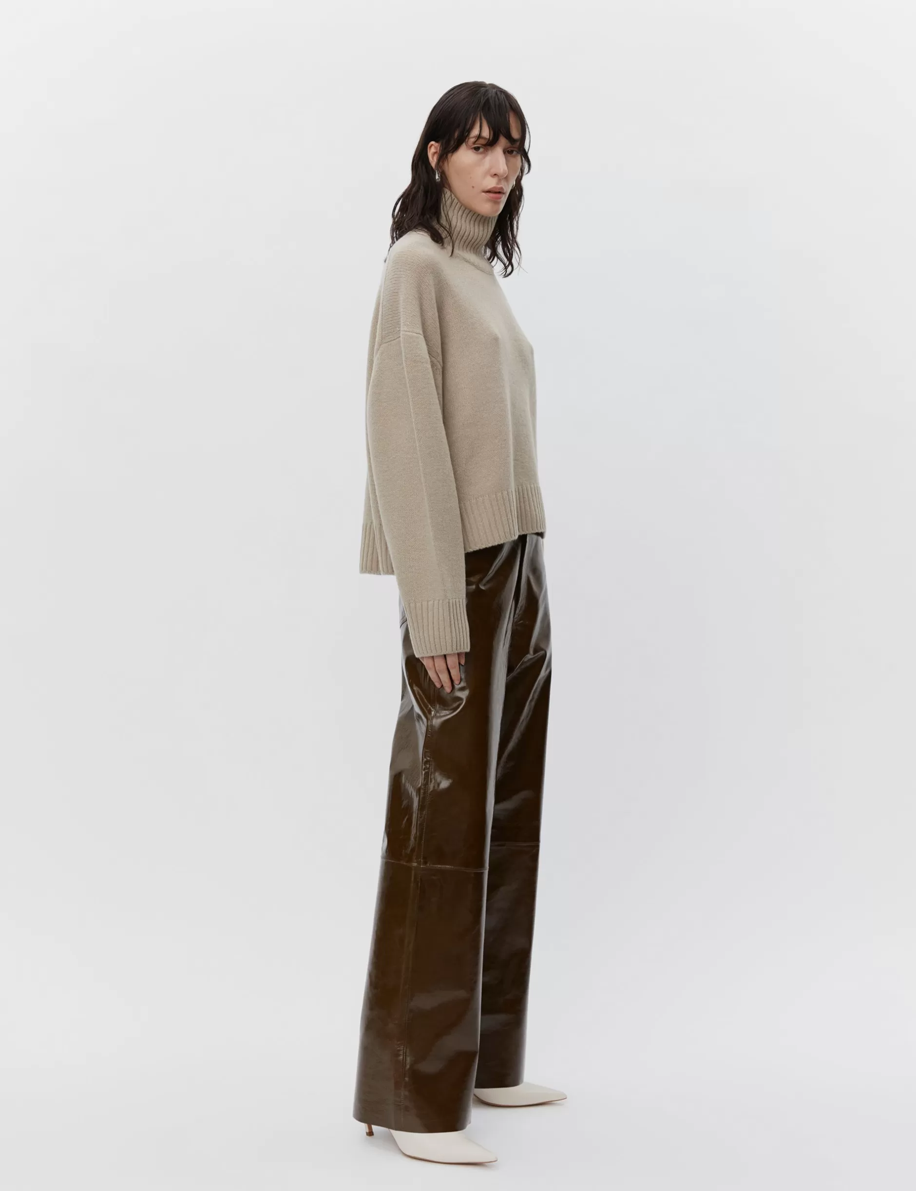 DAY Birger et Mikkelsen Strik*Kendra - Soft Lamb - TAUPE MELANGE