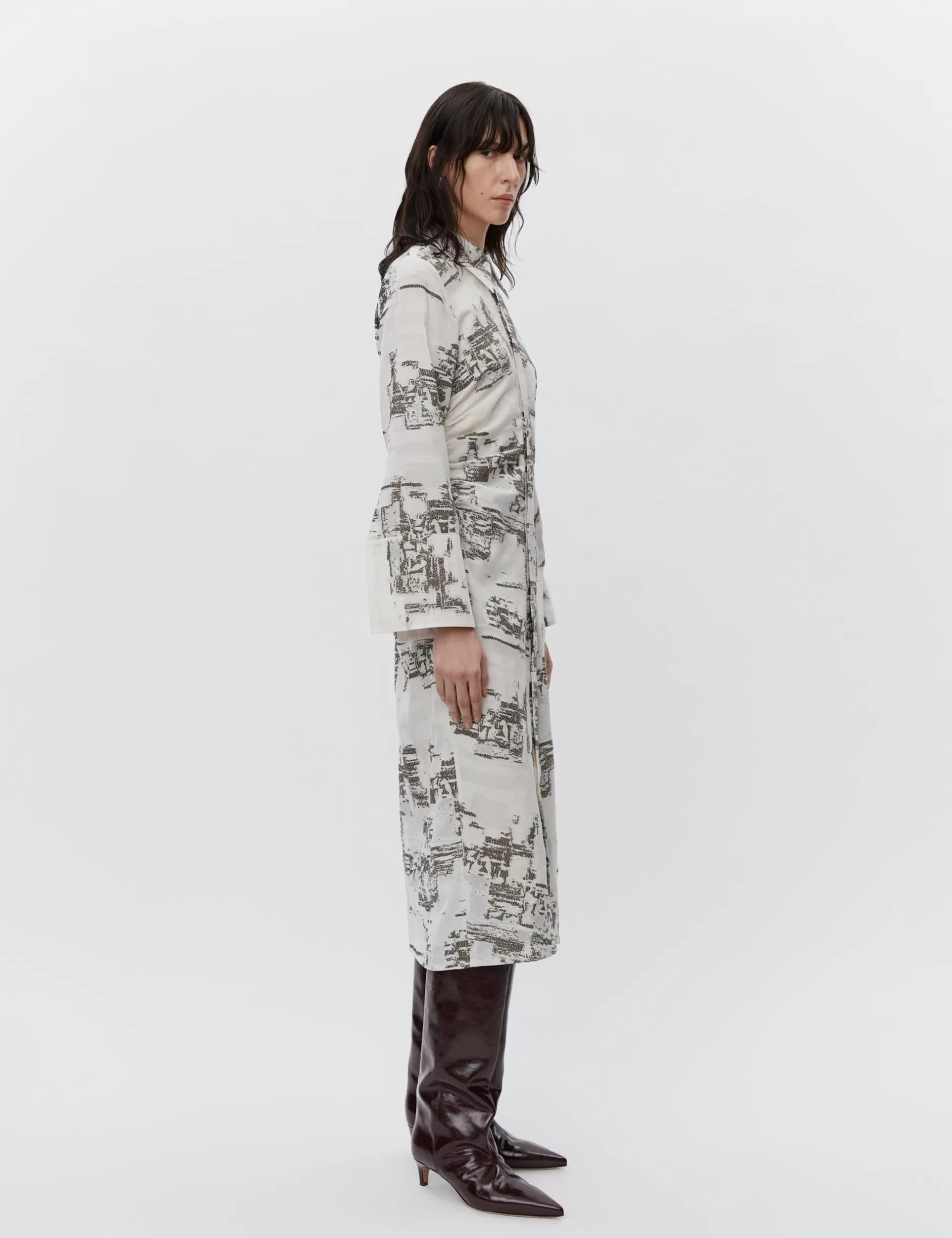 DAY Birger et Mikkelsen Kjoler*Nanna - Tactile Rayon - VANILLA ICE
