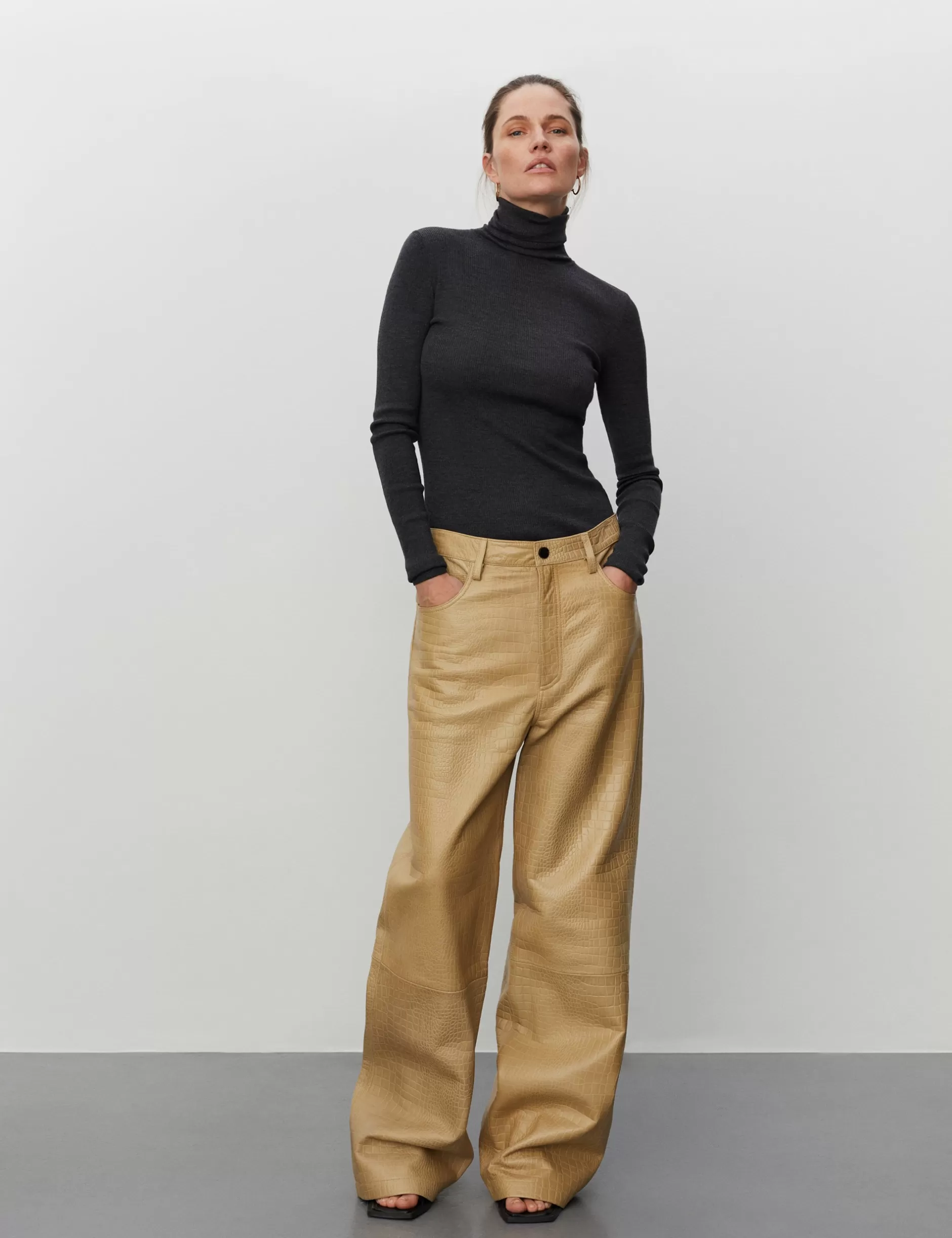 DAY Birger et Mikkelsen Strik*Sierra - Daily Elements - DARK GREY MELANGE