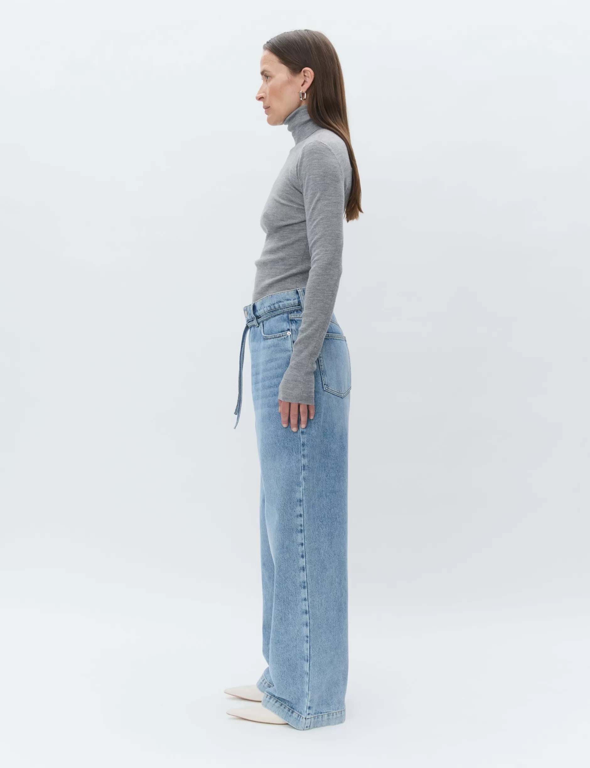 DAY Birger et Mikkelsen Strik*Sierra - Daily Elements - MEDIUM GREY MELANGE