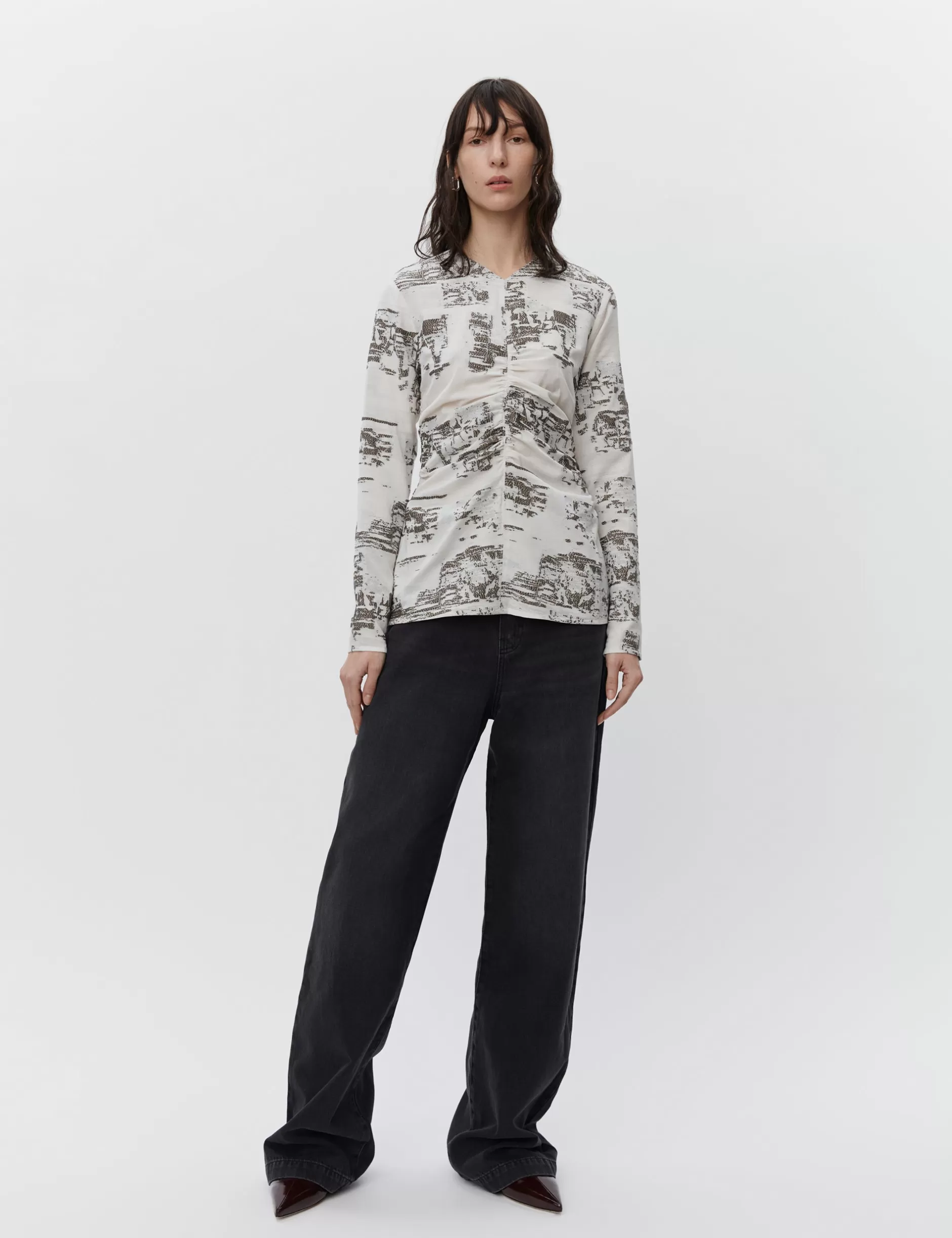 DAY Birger et Mikkelsen Skjorter & Bluser*Vito - Tactile Rayon - VANILLA ICE