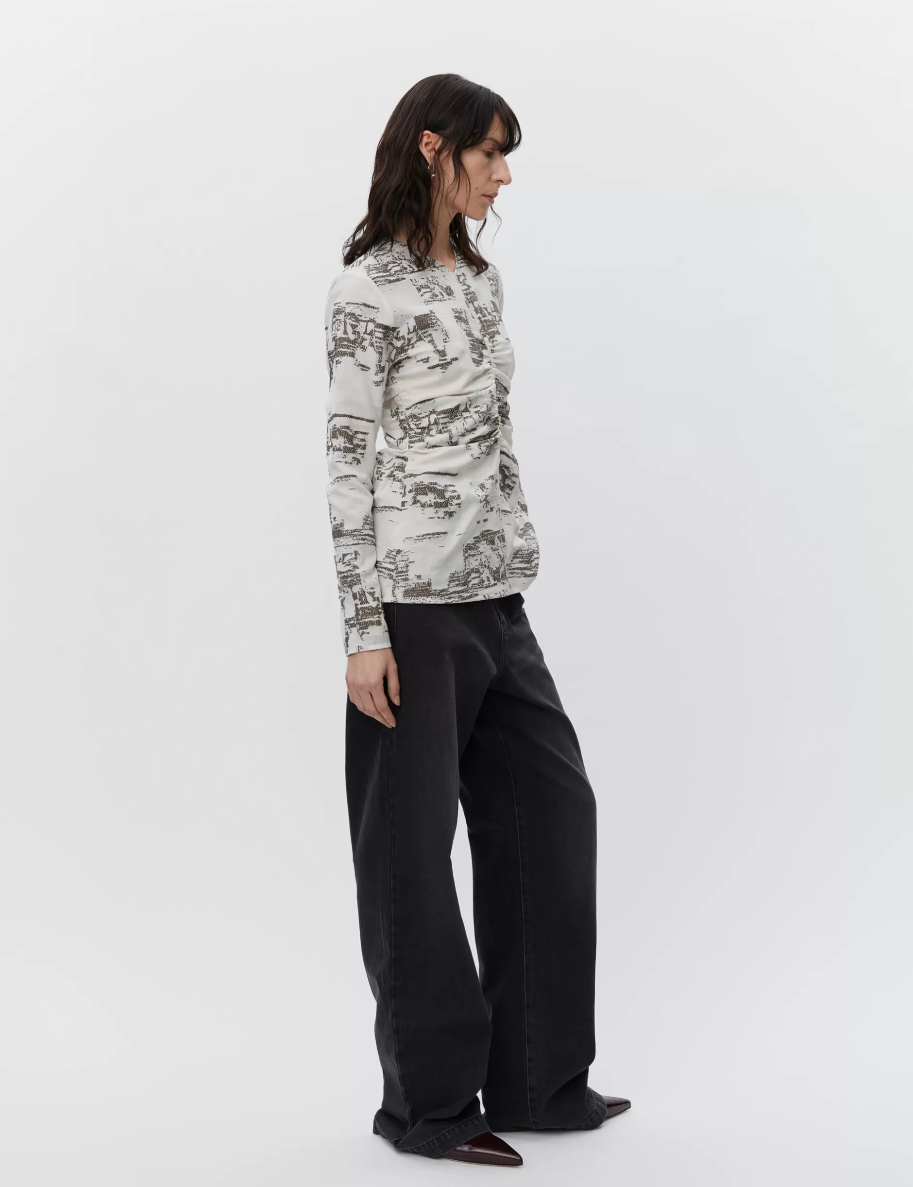 DAY Birger et Mikkelsen Skjorter & Bluser*Vito - Tactile Rayon - VANILLA ICE